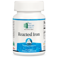 Ortho Molecular Reacted Iron - 60 Capsules